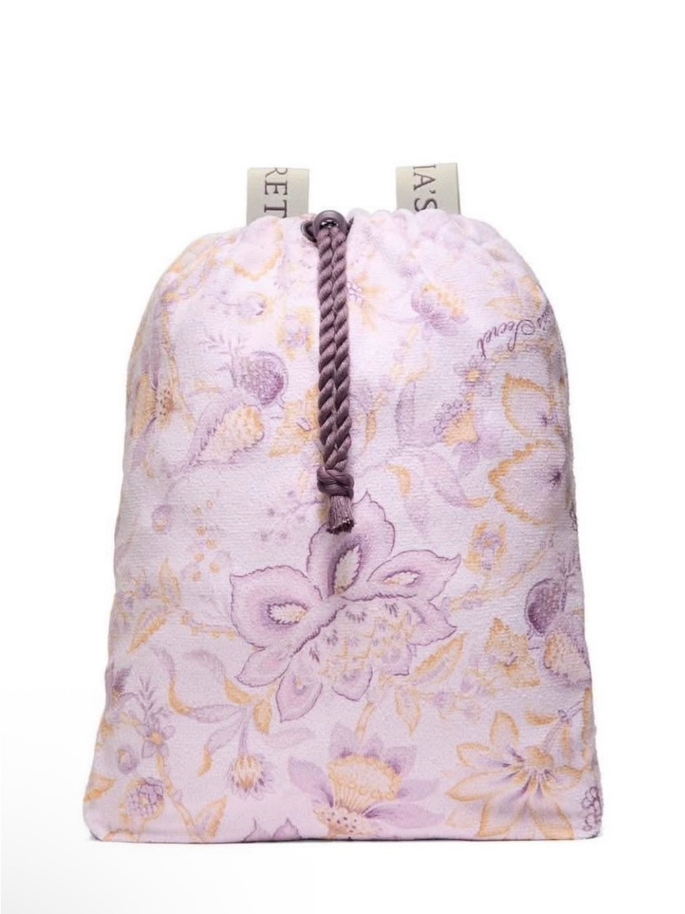Floral Drawstring Women’s Pouch Bag beach towel and bag combo Victoria secret